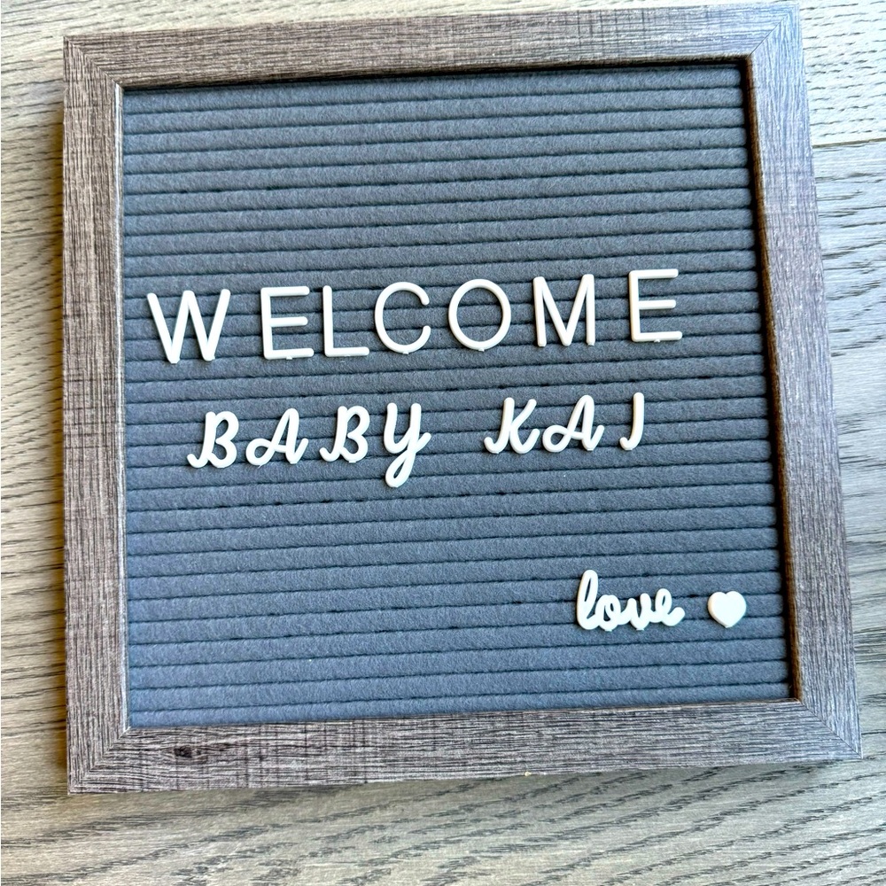 Felt Letter Board